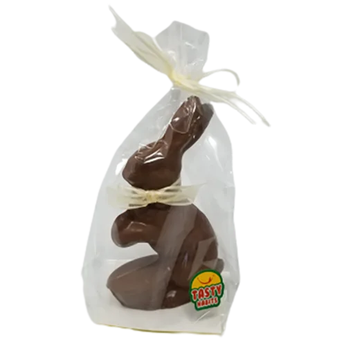 Small Chocolate Bunny with Basket