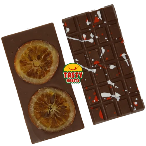 Milk Chocolate Large Bar With Dried Orange