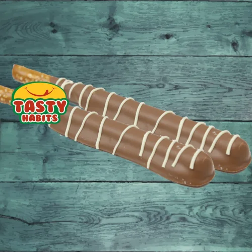 Pretzels Covered in Chocolate 2 Pieces