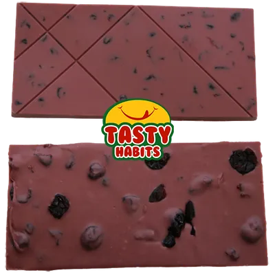 Ruby Chocolate Bar with Cranberries