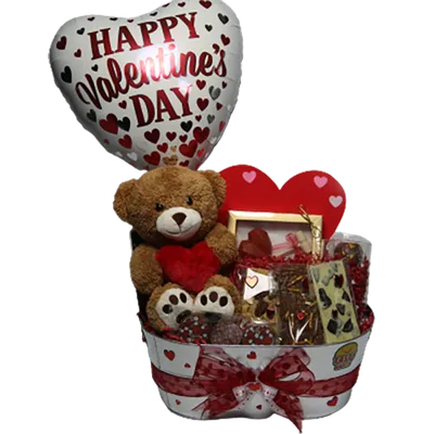 Chocolate Valentine Gift Basket