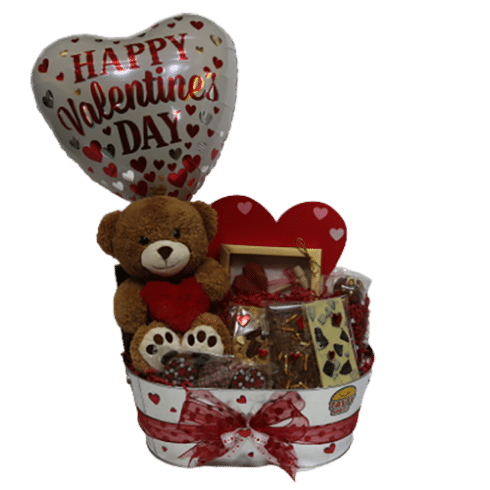 Chocolate Valentine Gift Basket